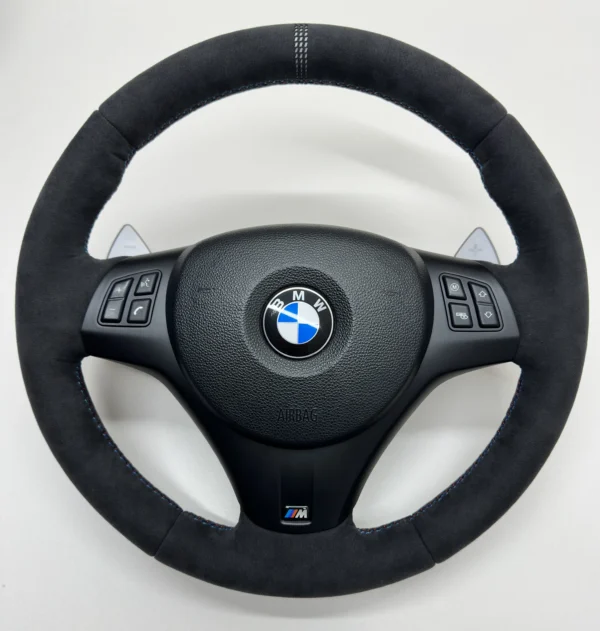 bmw e90 e92 e93 m3 dct alcanatara cs edition steering wheel centered