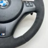bmw e90 e92 e93 m3 dct alcanatara cs edition steering wheel bottom right view