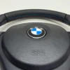 bmw e90 e92 e93 m3 dct m sport steering wheel top stitching view