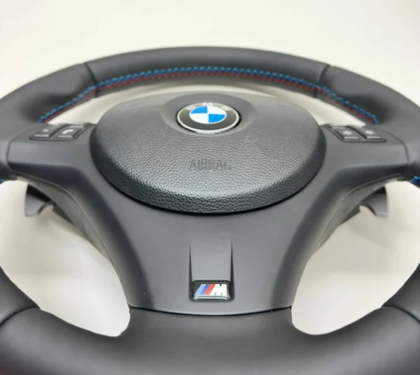 bmw e90 e92 e93 m3 dct m sport steering wheel bottom trim view