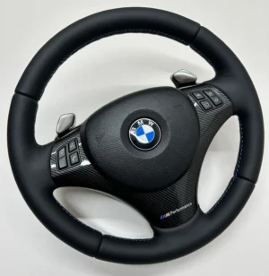 bmw e90 e92 Performance steering wheel with pre lci paddle shifters